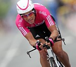 Kim Kirchen w�hrend der 13. Etappe der Tour de France 2007